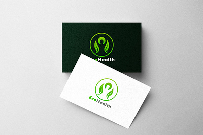 Eco Health Logo branding business logo company logo graphic design logo logo artist logo maker minimalist logo