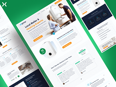 Lead Generation Landing Page branding design dribbble shot graphic design landing page landing page design lead generation lead generation landing page leads logo popular shot ui ux