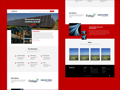 Berkley battery storage bioenergy clean energy figma industrial responsive web design solar solar website ui uidesign website design wordpress