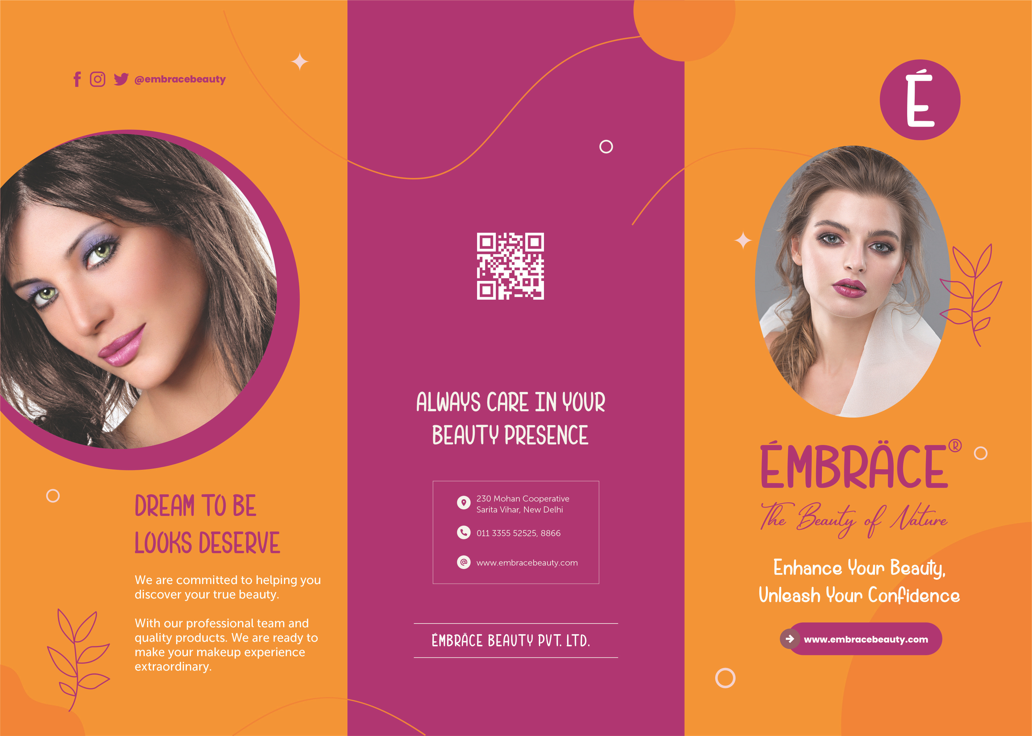 Example of Brochure And Flyer Design For Print