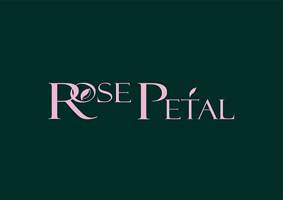 Rose Petal <3 branding graphic design logo