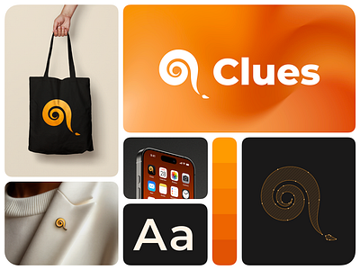 Clues Brand Identity brand identity branding graphic design icon icon design logo logo design visual identity