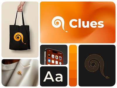 Clues Brand Identity brand identity branding graphic design icon icon design logo logo design visual identity