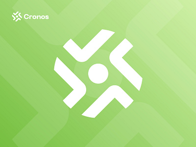 Cronos - Logo Design Concept blockchain branding creative crypto currency decentralized firelab focus lab forex hola lab logo logo design logo designer market modern nfts slack startup technology web3