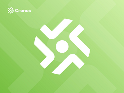 Cronos - Logo Design Concept blockchain branding creative crypto currency decentralized firelab focus lab forex hola lab logo logo design logo designer market modern nfts slack startup technology web3