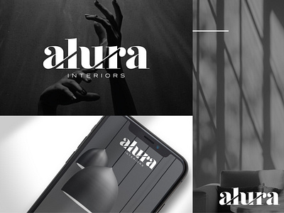 Alura Interiors branding graphic design logo logodesign logodesigning logofolio