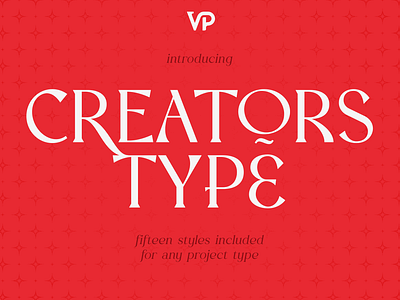 Creators Type - Elegant Typeface. Free Font alternate glyphs creative custom decorative font free luxury multilingual profesional script serif typeface typography