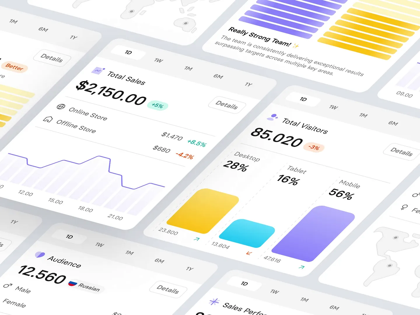 Media Object Component: Streamlined Dashboard Design