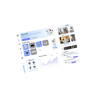 Smart Home Management System Dashboard Design app dashboard dashboarddesign design designinspiration dribbbleshots figma home home management system dashboard homeautomation iotdesign minimaldesign modernui project smarthome smarthomeapp ui design uiux webapp