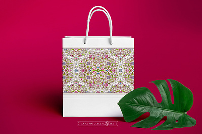 Flowers and Geometry. Floral decorations & patterns for packing. annapogulyaeva annapogulyaeva art arabic branding decoration design floral design floral pattern graphic design illustration islamic oriental ornament packing pattern tracery