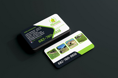 Business card branding business card graphic design logo