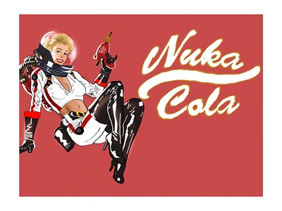 NUKA COLA (DEC 2022) design graphic design illustration vector