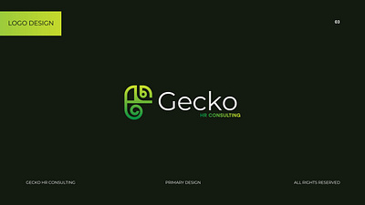 Gecko HR Consulting - Visual Identity 3d animation branding graphic design illustration logo motion graphics ui