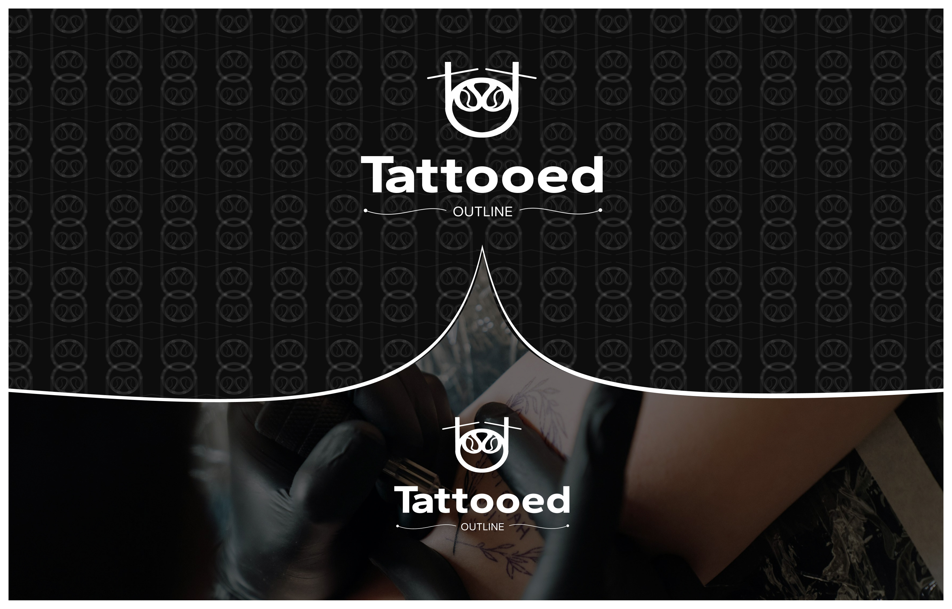 Tattoo Logo Design branding design dribbble figma freelancing graphic graphic design illustration logo logodesign monogram social tattoo tattoodesign typo vector