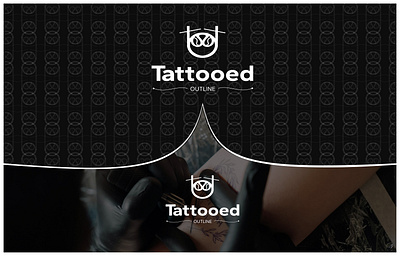 Tattoo Logo Design branding design dribbble figma freelancing graphic graphic design illustration logo logodesign monogram social tattoo tattoodesign typo vector