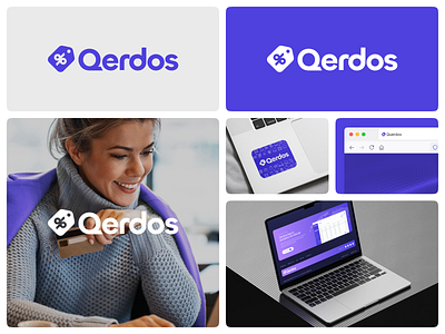 Logo, Website and App design - Qerdos branding design graphic design logo modern vector webdesign website