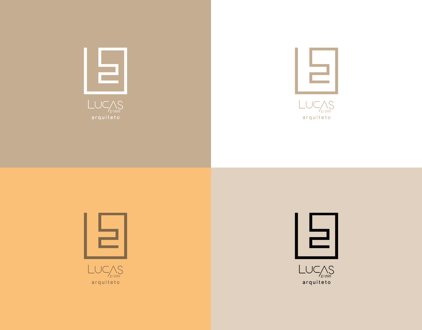 Lucas Zanin logo design branding graphic design logo