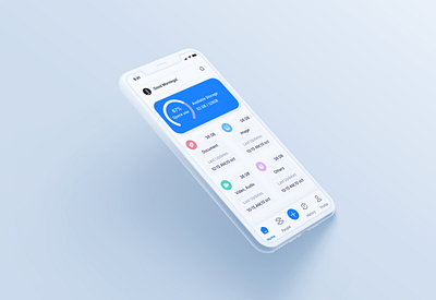 Chatting app design online classes cleanui colorful flatdesign minimalui modernui storages devices