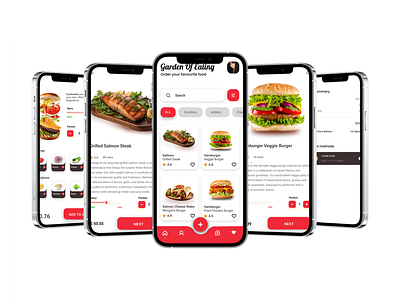 Food Ordering APP ui ux