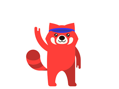 Red Panda adobe illustrator brand hero branding casino graphic design illustration illustrator japan red panda ui ux vector website