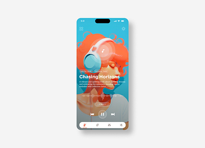 Music App UI Design app design music ui uidesign uiux ux website