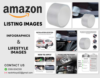 Car Scratch Tape | Premium Amazon Listing | Tape add design amazon amazon image branding car design flyer design graphic design illustration image infographic lifestyle listing listing images premium store design