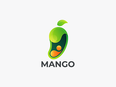 MANGO branding design graphic design icon illustration logo mango mango coloring mango design graphic mango green logo mango icon mango logo