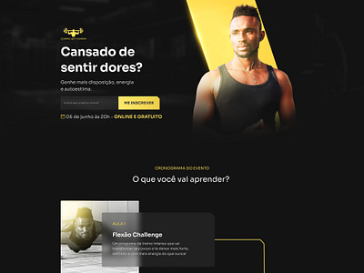 Landing Page Corpo em Forma elementor figma graphic design landingpage sellpage site website wordpress