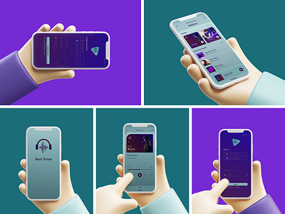 Music App UI UX Design with Bouncy Animation 3d 3d mockup animated mockup animation app ui ux design branding graphic design mobile app ui mobile app uiux design motion graphics music app ui ui animation ui design ui ux design uiux user experience design user interface user interface design uxui