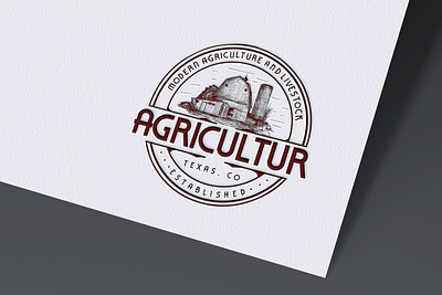 Agricultur vintage logo barn logo branding classic logo emblem logo farm logo logo vintage logo