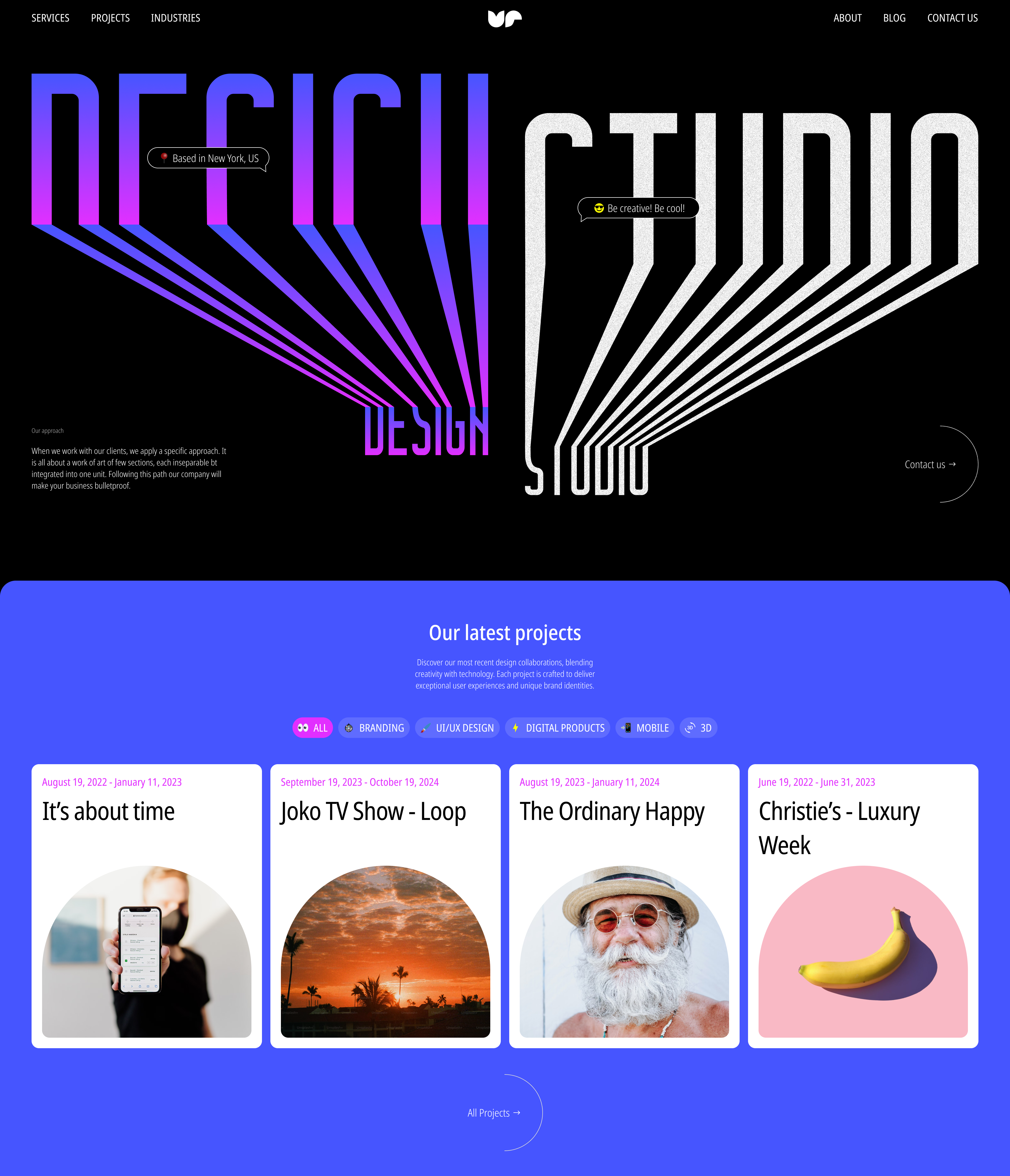 The effect of text in perspective design figma perspective text ui web