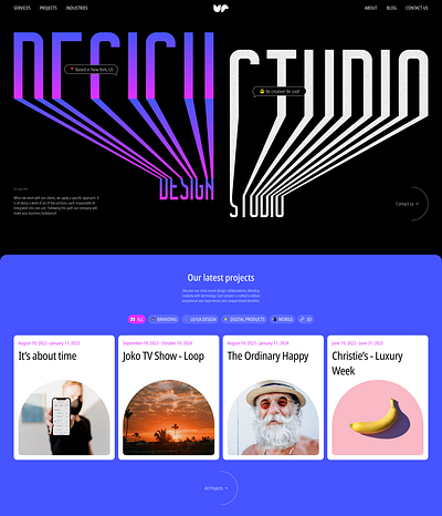 The effect of text in perspective design figma perspective text ui web