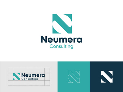 Neumera Consulting Branding brand logo branding clean clean logo concept consulting corporate logo creative design designer99studio graphic design illustration letter logo logo design logo graph modern simple vector