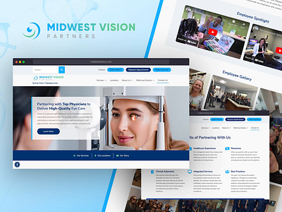 Midwest Vision Partners - New Website Design & Build