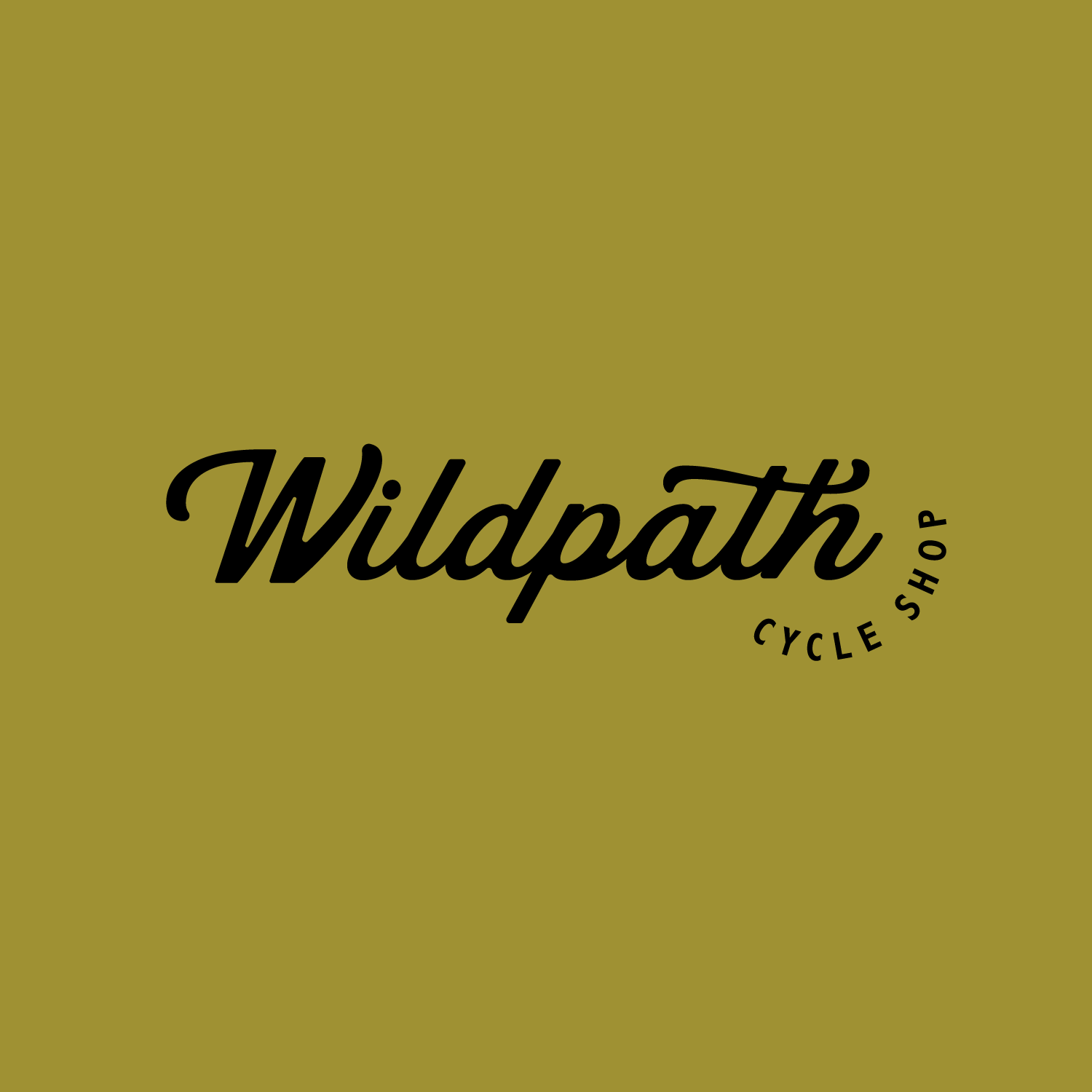 Wildpath Cycle Shop Brand Identity biking branding cycle shop graphic design logo mountain biking nature outdoors wild