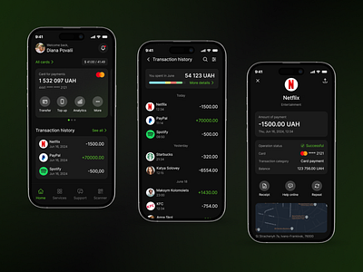 PrivatBank App Redesign app design ui ux