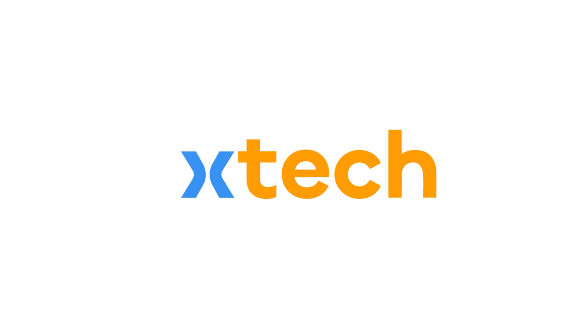 Logo Animation "Xtech" 2d animation branding graphic design logo logoanimation motion graphics