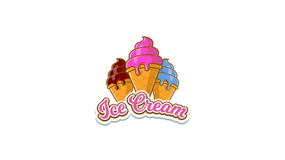 Jce Cream Logo cream logo jce cream logo krish krish langadiya langadiya logo logo design