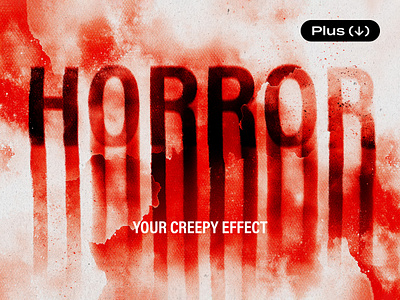 Horror Creepy Text Effect blood creepy download drip effect halloween horror liquid logo logotype melting pixelbuddha psd smudged smudges splashes splatter spooky template text