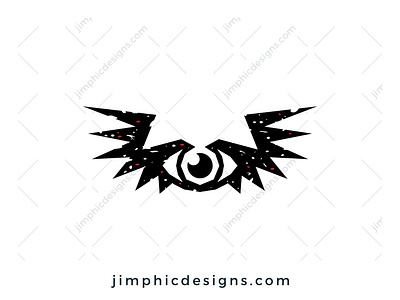 Winged Eye Logo branding design eye graphic design logo logo design vector wings