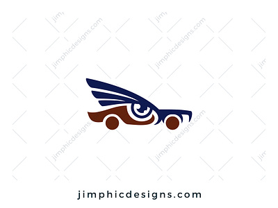 Car Track Logo branding car design eye graphic design logo logo design vector wings