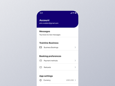 Account Mobile App Ui account account app account dashbaord account design account details account experience account interface account mobile account option account page account setting account ui account view account widget app design figma mobile screen ui