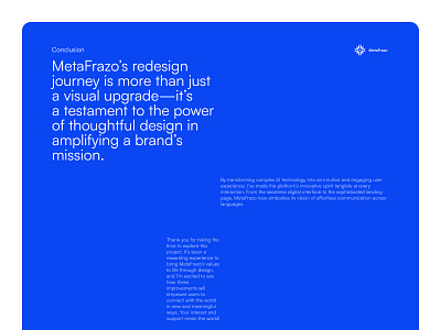 Thank you, MetaFrazo best designer in the world designservice landing page landingpage metafrazo redesign