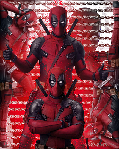 Deadpool Poster Pack deadpool design graphic design illustration marvel poster