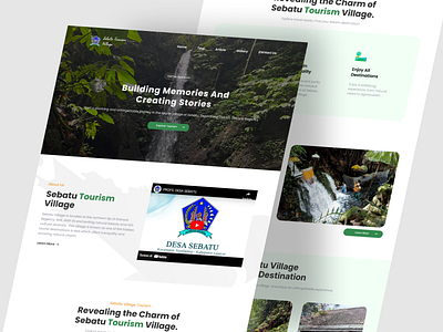 Case Study: Tourist Village Website digitaltourism tour tourismdevelopment tourismexperience touristvillagewebsite travel uiuxdesign villagetourism websitedesign