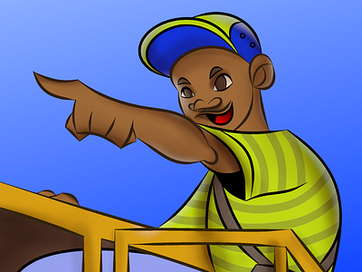 The Fresh Prince of Bel-Air artwork cartoon digital2d illustration stylized