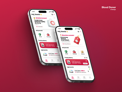 Blood Donor App - UI Design