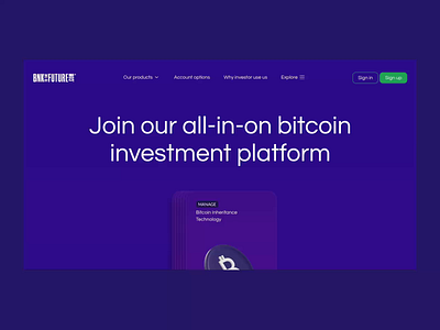 All in one bitcoin investment platform 3d animation bitcoin clean coins crypto eth framer glass icons investment landing page motion graphics scroll spline app staking transition ui web webdesign