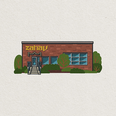 Philly Eats: Zahav 2d drawing architecture drawing food foodie illustration israeli mario michael solomonov philadelphia philly restaurant restaurants zahav zucca