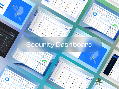 Security Dashboard branding dashboard design graphic design illustration logo minimal typography ui ux vector